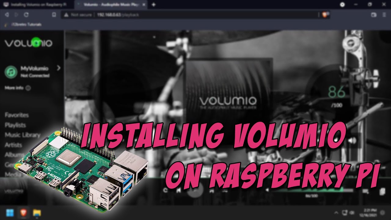 How to Install Volumio on the Raspberry Pi?